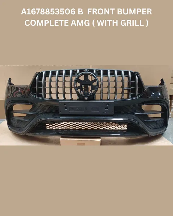 FRONT BUMPER COMPLETE AMG ( WITH GRILL )